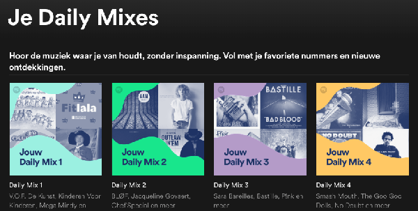 Een Daily Mix
